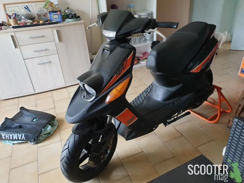 Yamaha BW’s Spy Black 2 – Début de la rénovation