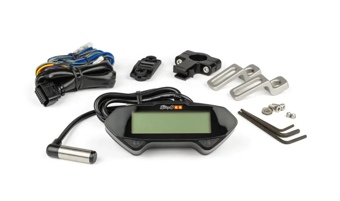 Compteur universel Scooter 50 Stage6 noir