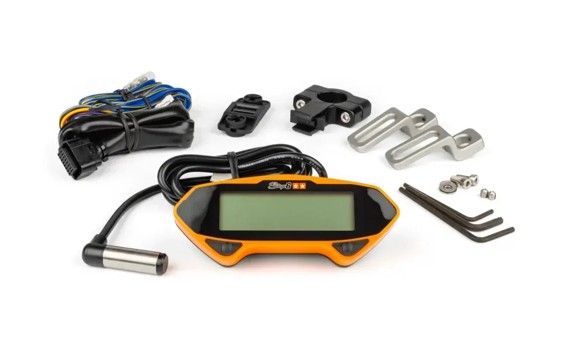 Compteur universel Scooter 50 Stage6 orange