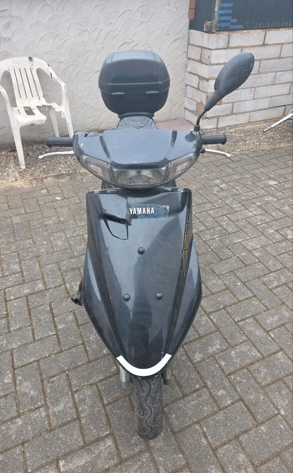 Pot d'échappement Sito Plus monté sur le Yamaha AXIS 90cc