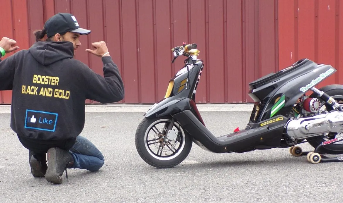 Scooter Mag soutient Corentin Peron #95 pour la saison de run 2019