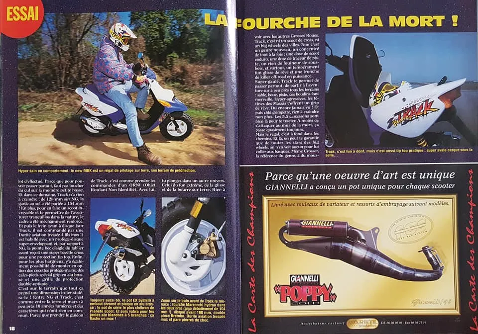 MBK Booster Track – Essai Scoot’n Scoot