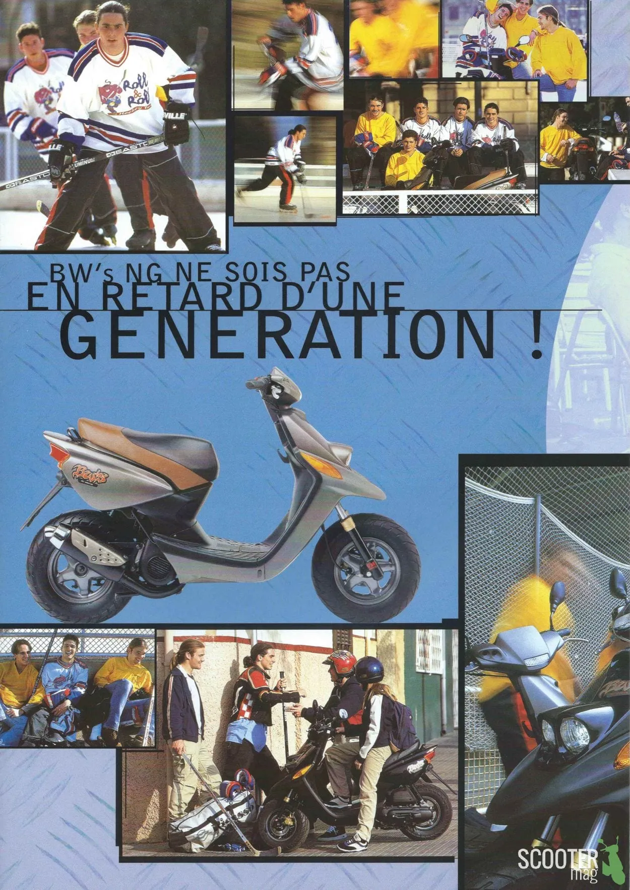 Yamaha BW’S Next Generation de 1997 – Brochure