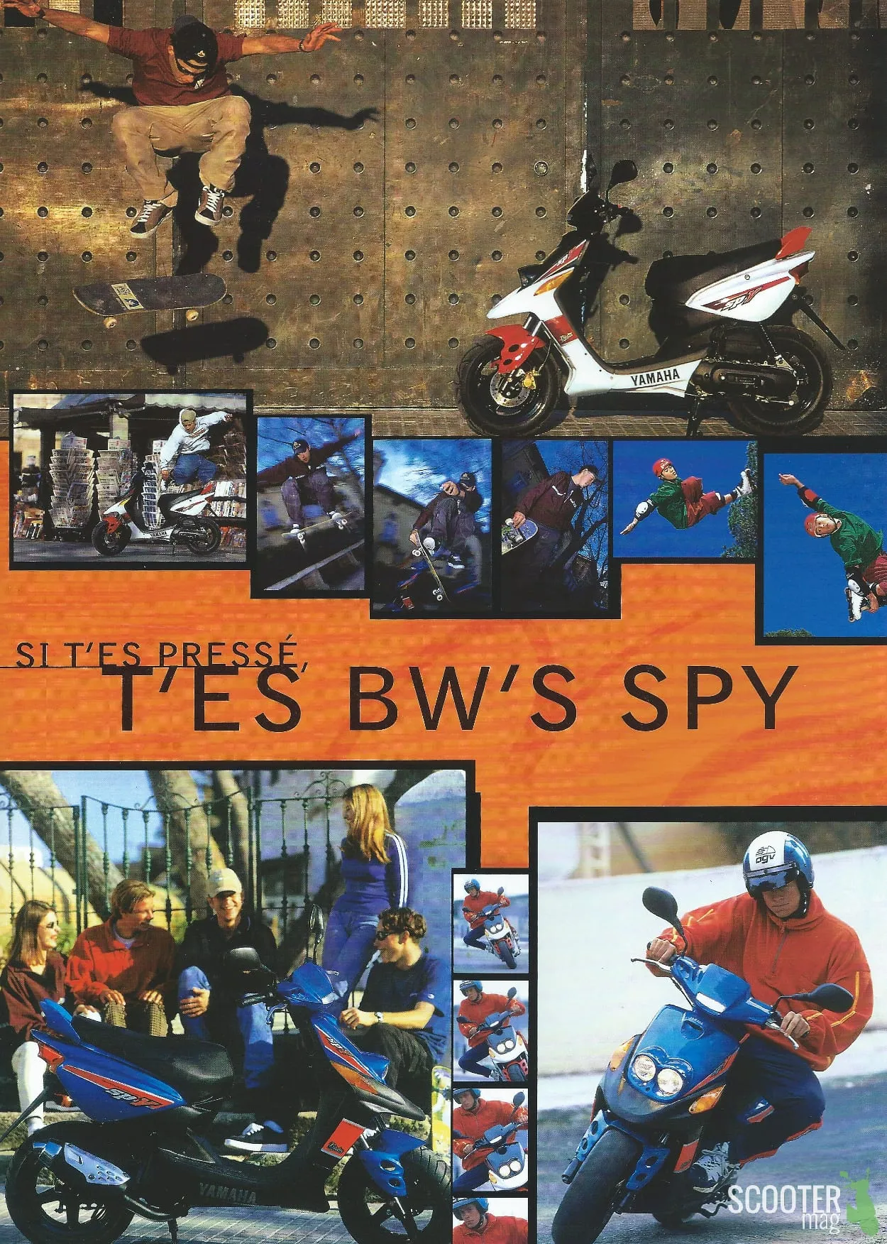 Yamaha BW’S Spy de 1997 – Brochure