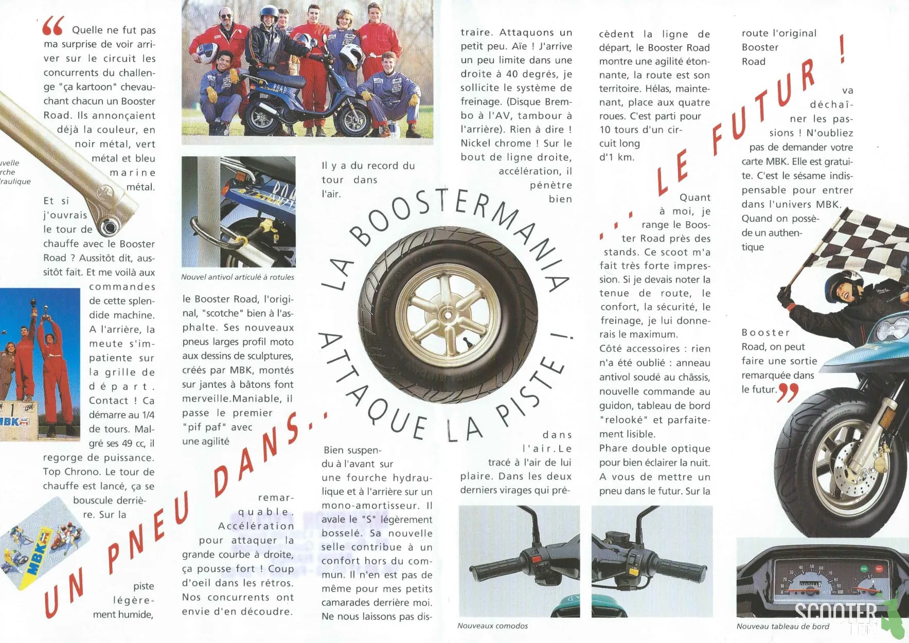 MBK Booster Road 1994 – Brochure