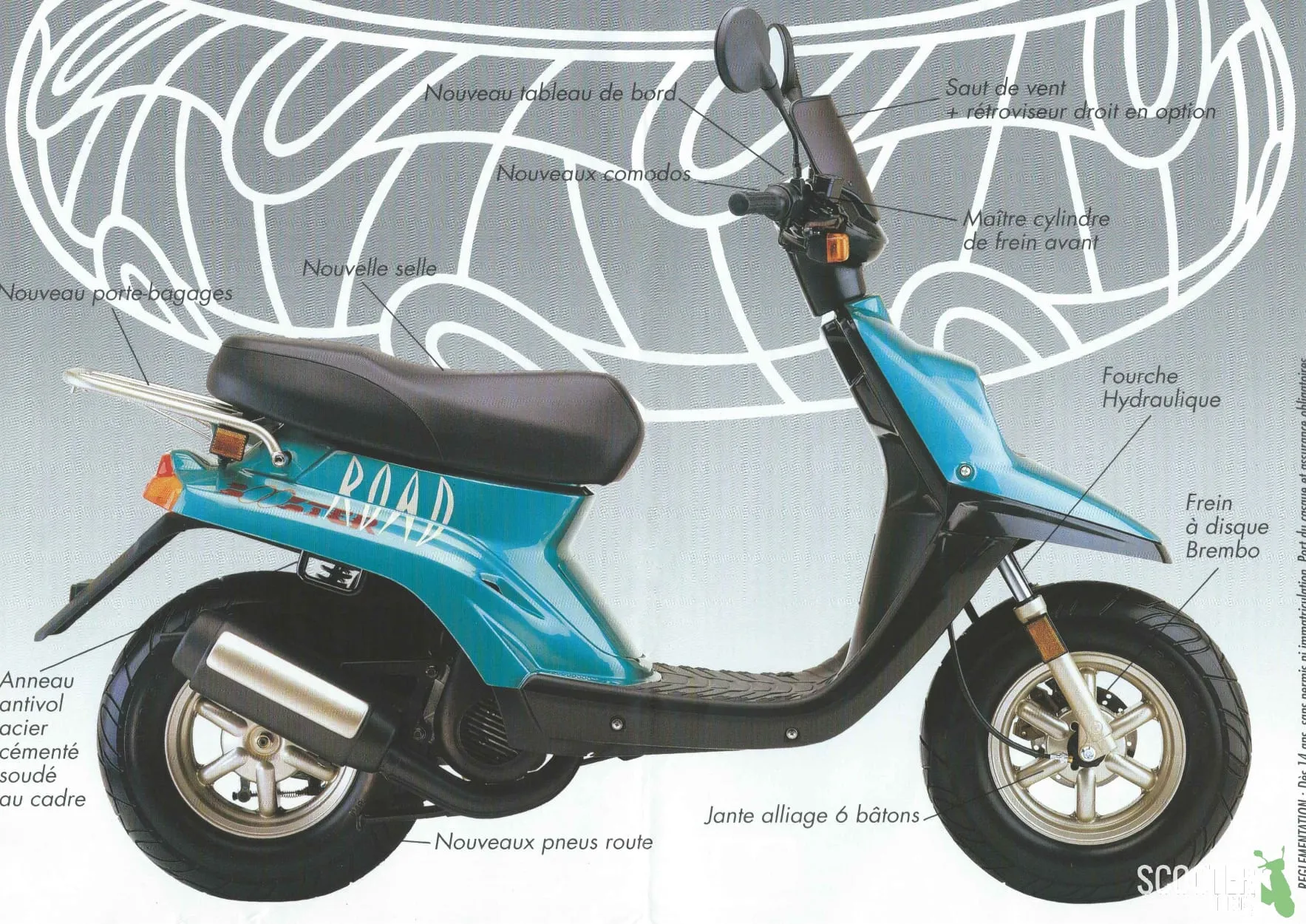 MBK Booster Road 1994 – Brochure