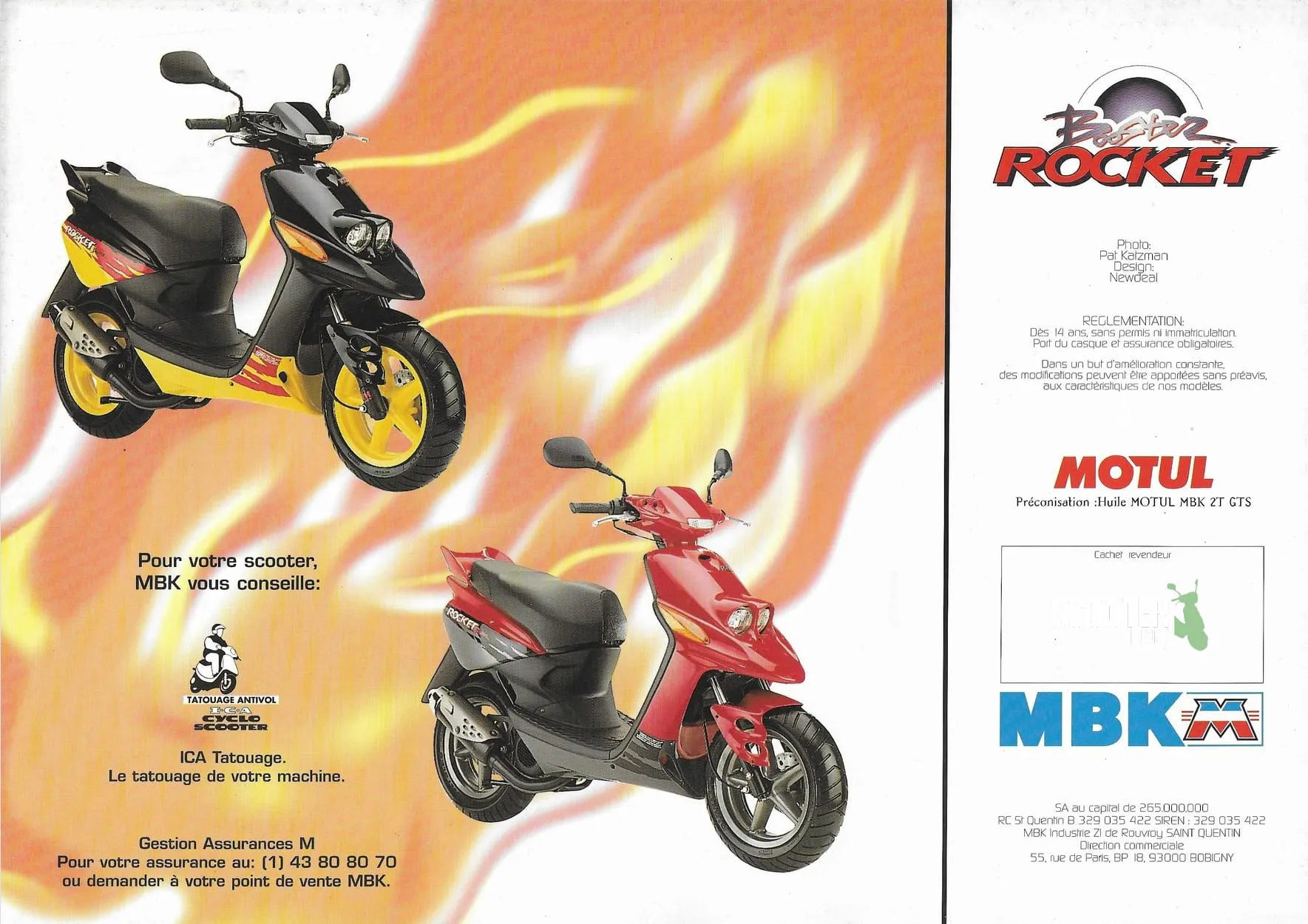MBK Booster Rocket 1996 – Brochure
