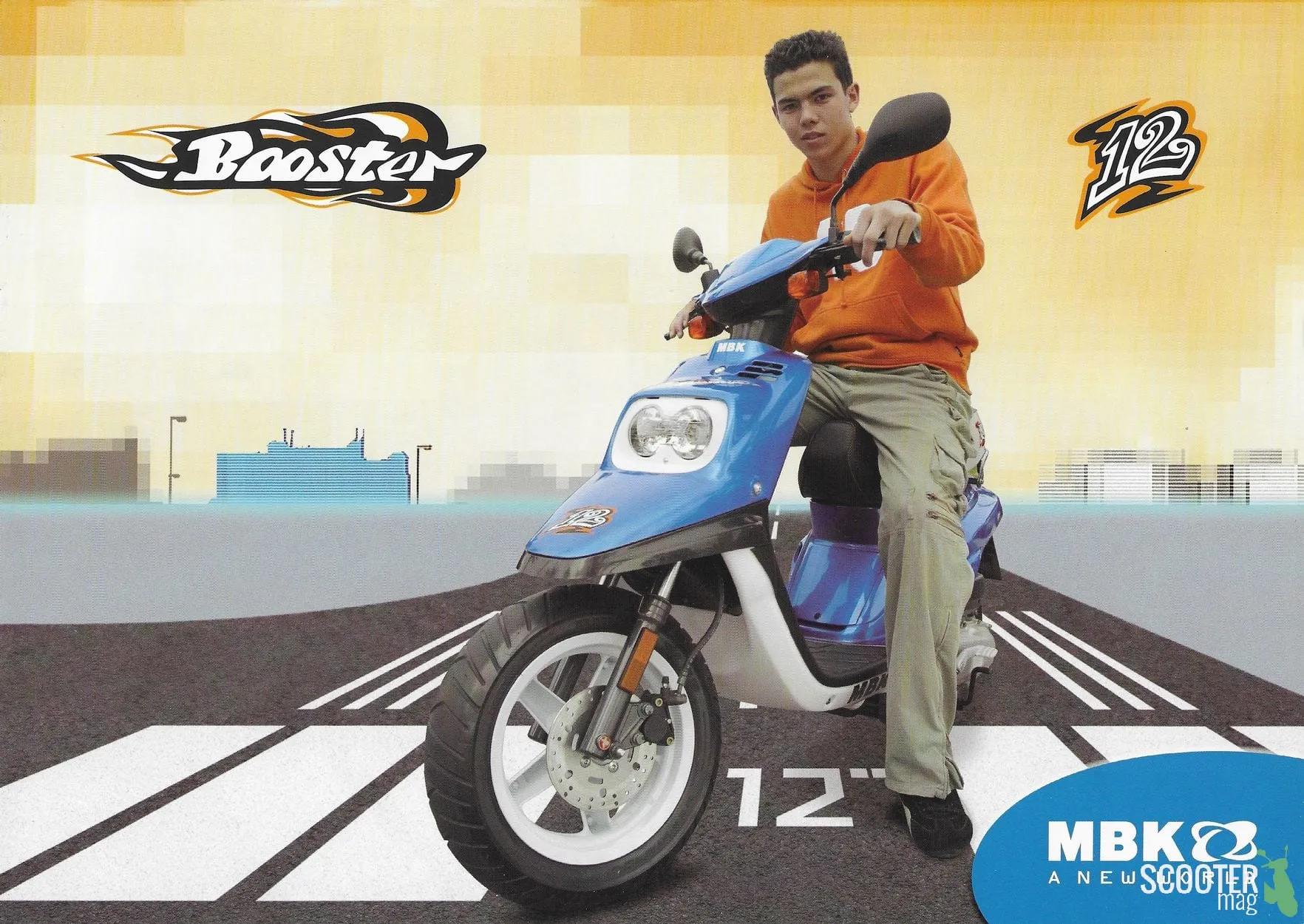 MBK Booster Spirit 12 2003 – Brochure