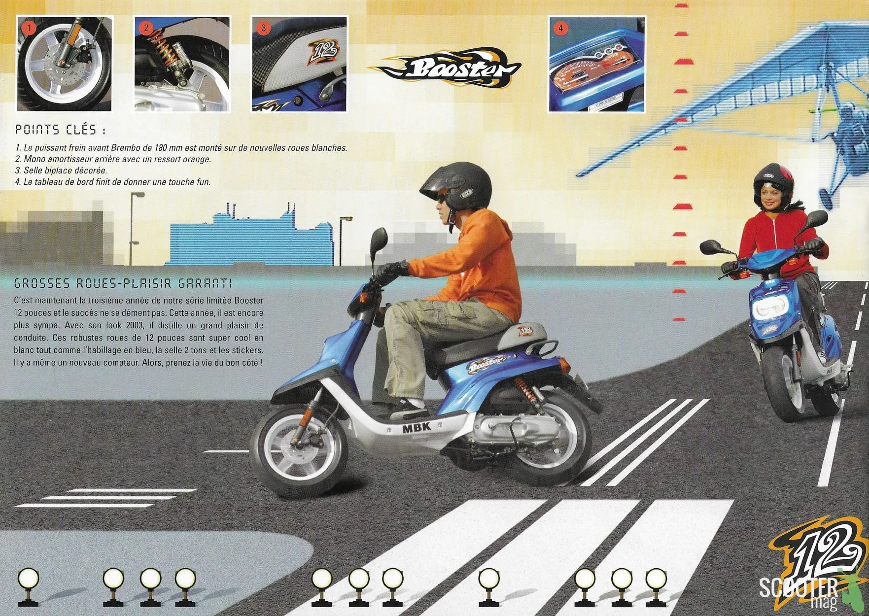 MBK Booster Spirit 12 2003 – Brochure