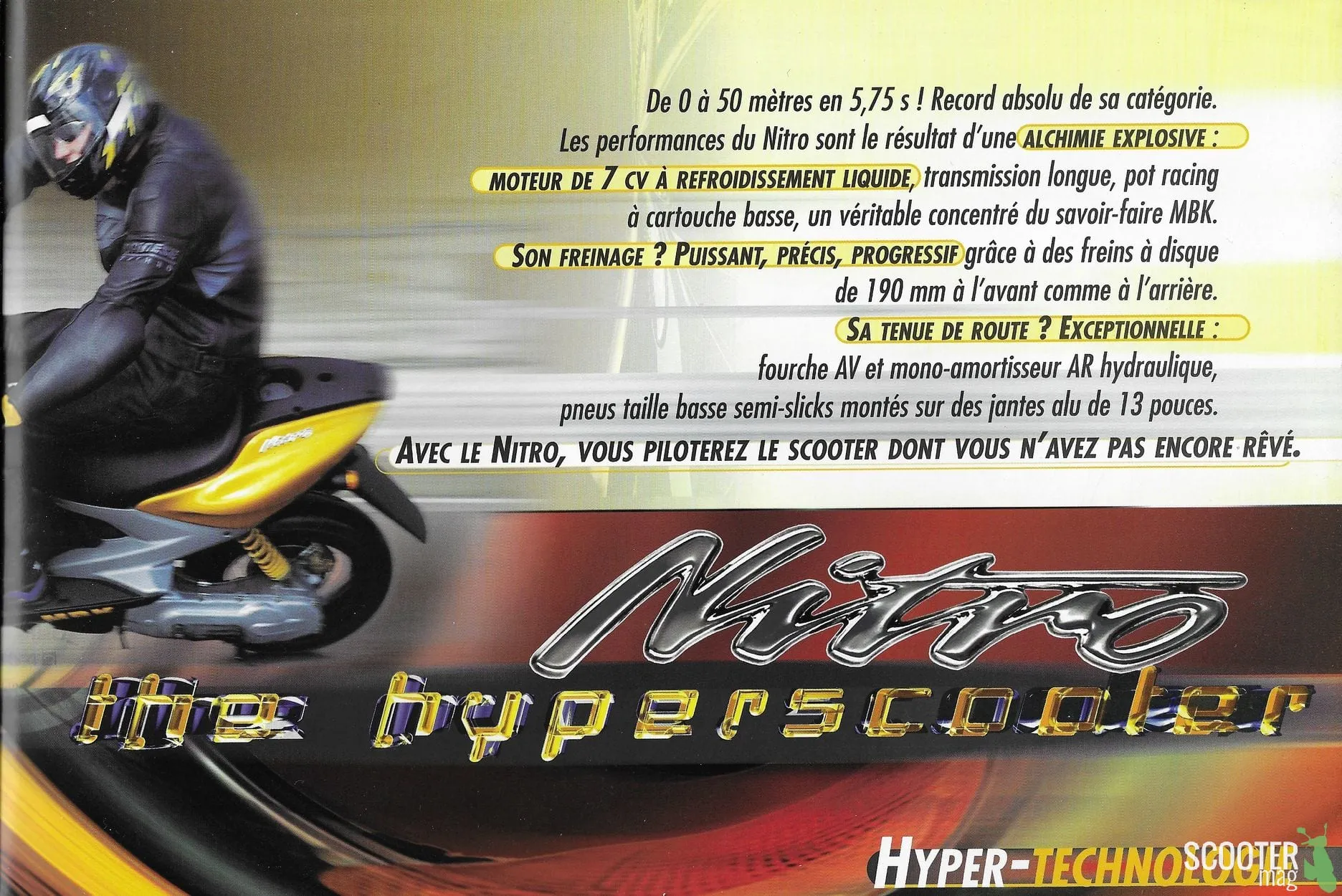 MBK Nitro 1998 – Brochure