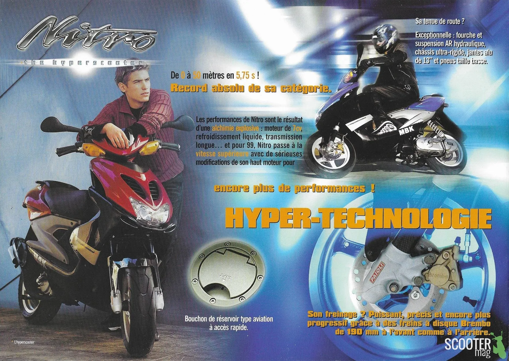 MBK Nitro 1999 – Brochure