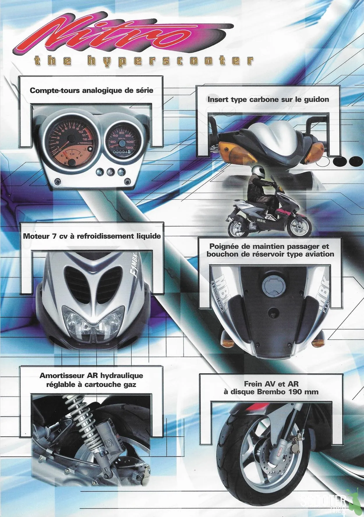 MBK Nitro F1 Assistance 2000 – Brochure