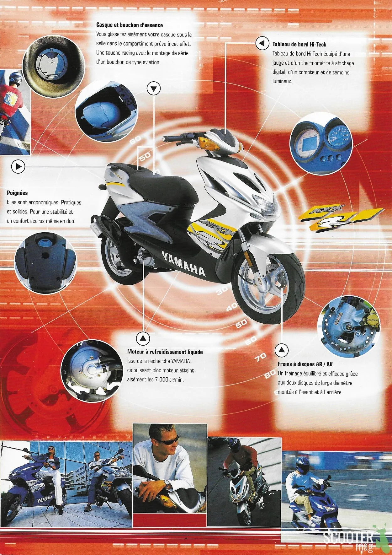 Yamaha Aerox R de 2001 – Brochure