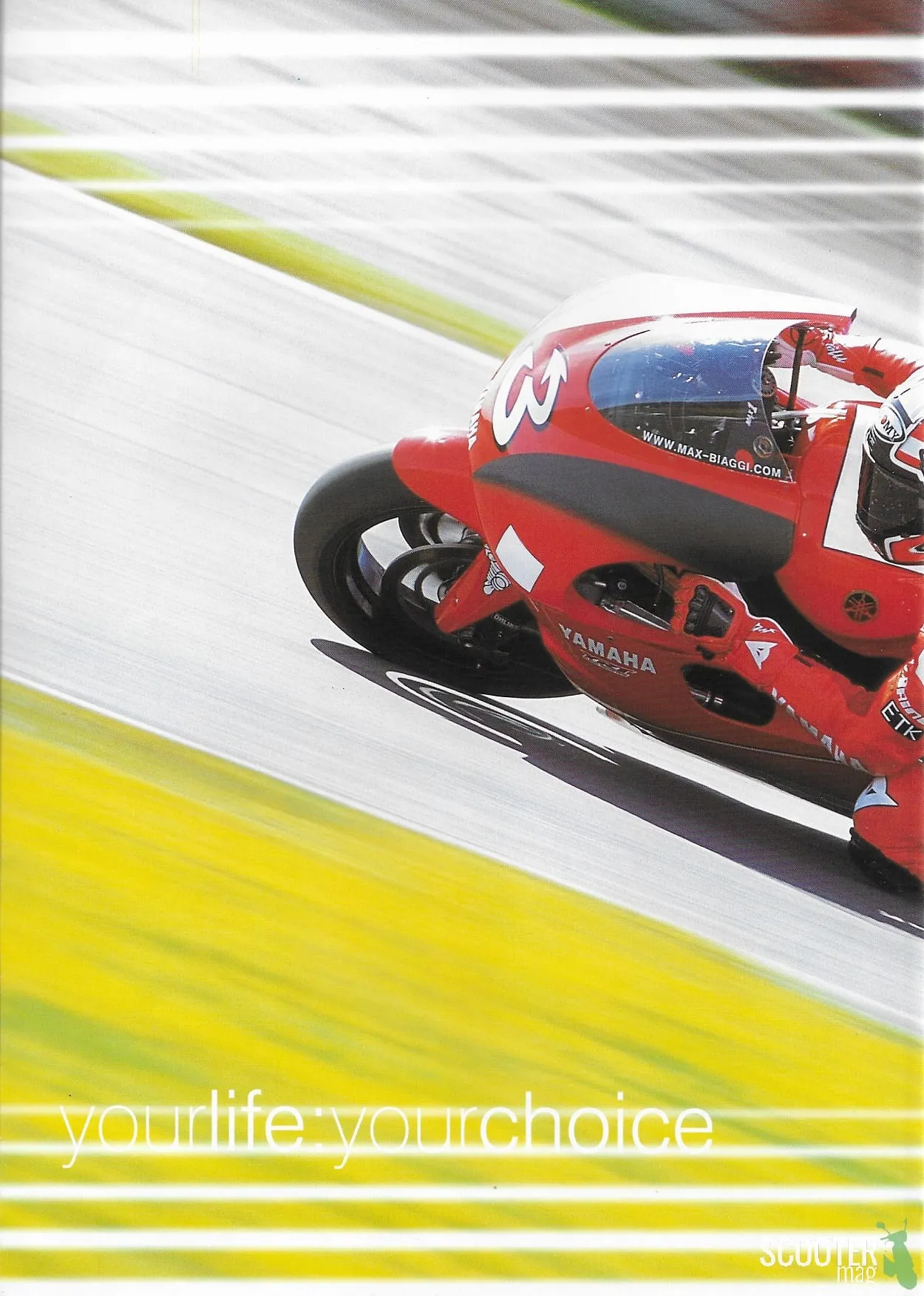 Yamaha Aerox R Max Biaggi de 2001 – Brochure