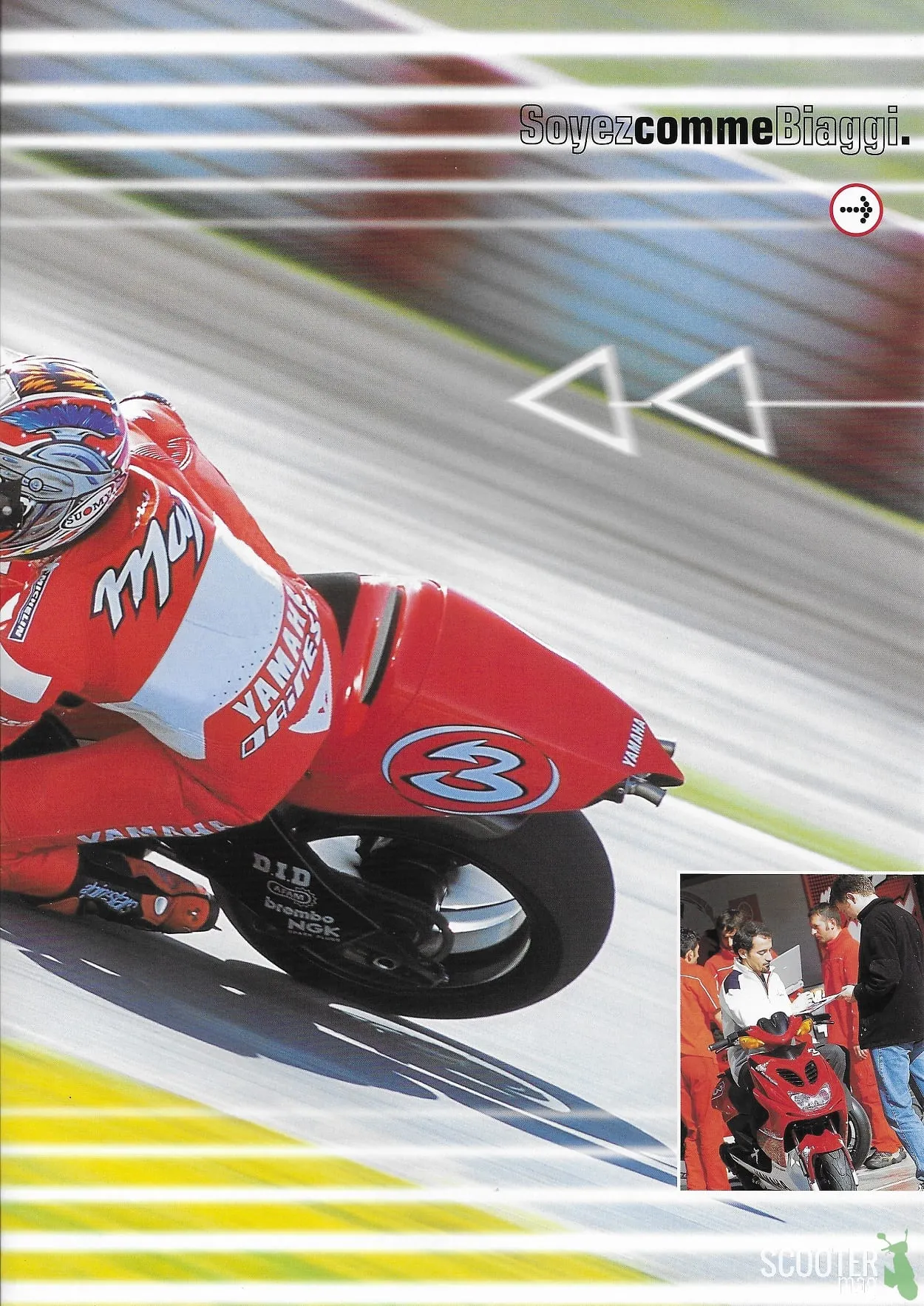 Yamaha Aerox R Max Biaggi de 2001 – Brochure
