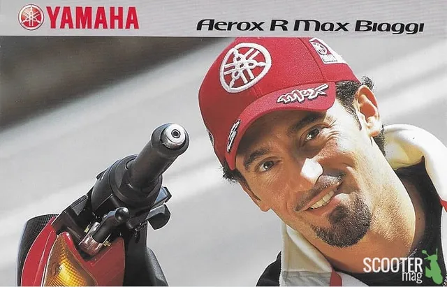 Yamaha Aerox R Max Biaggi de 2001 – Brochure