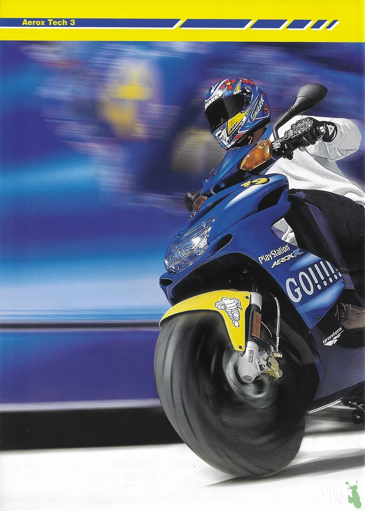 Yamaha Aerox R Tech 3 de 2003 – Brochure