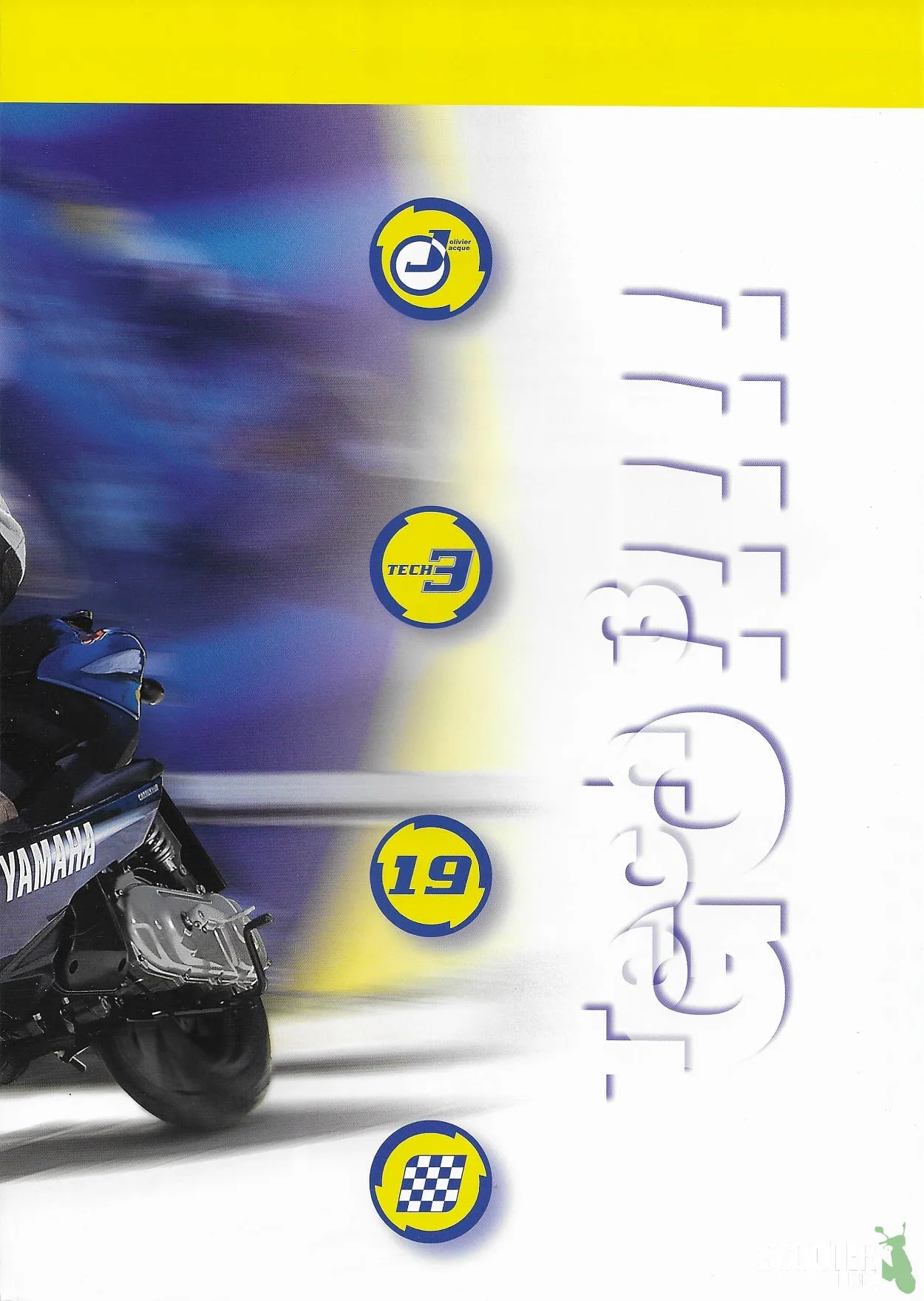Yamaha Aerox R Tech 3 de 2003 – Brochure