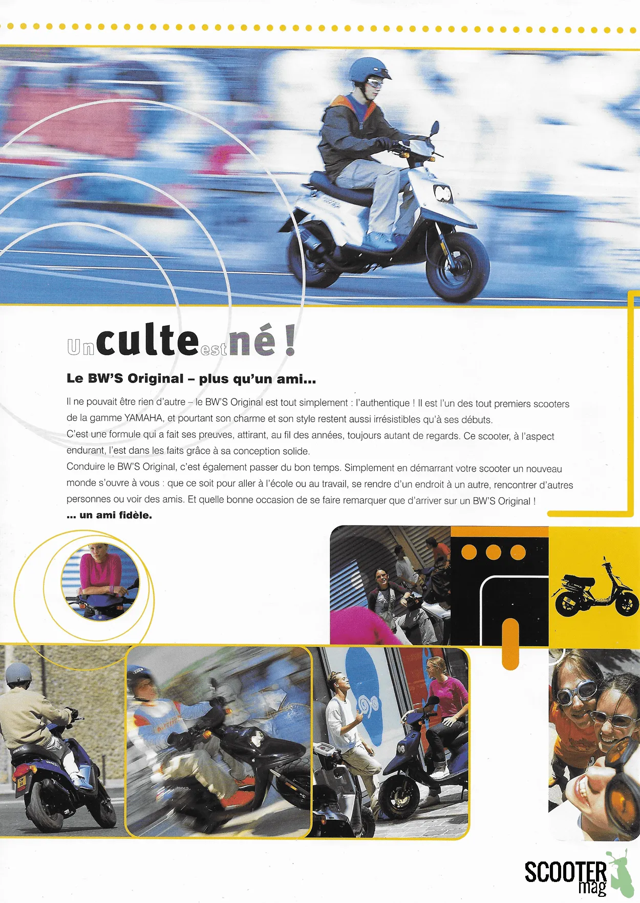 Yamaha BW’S Original de 2002 – Brochure
