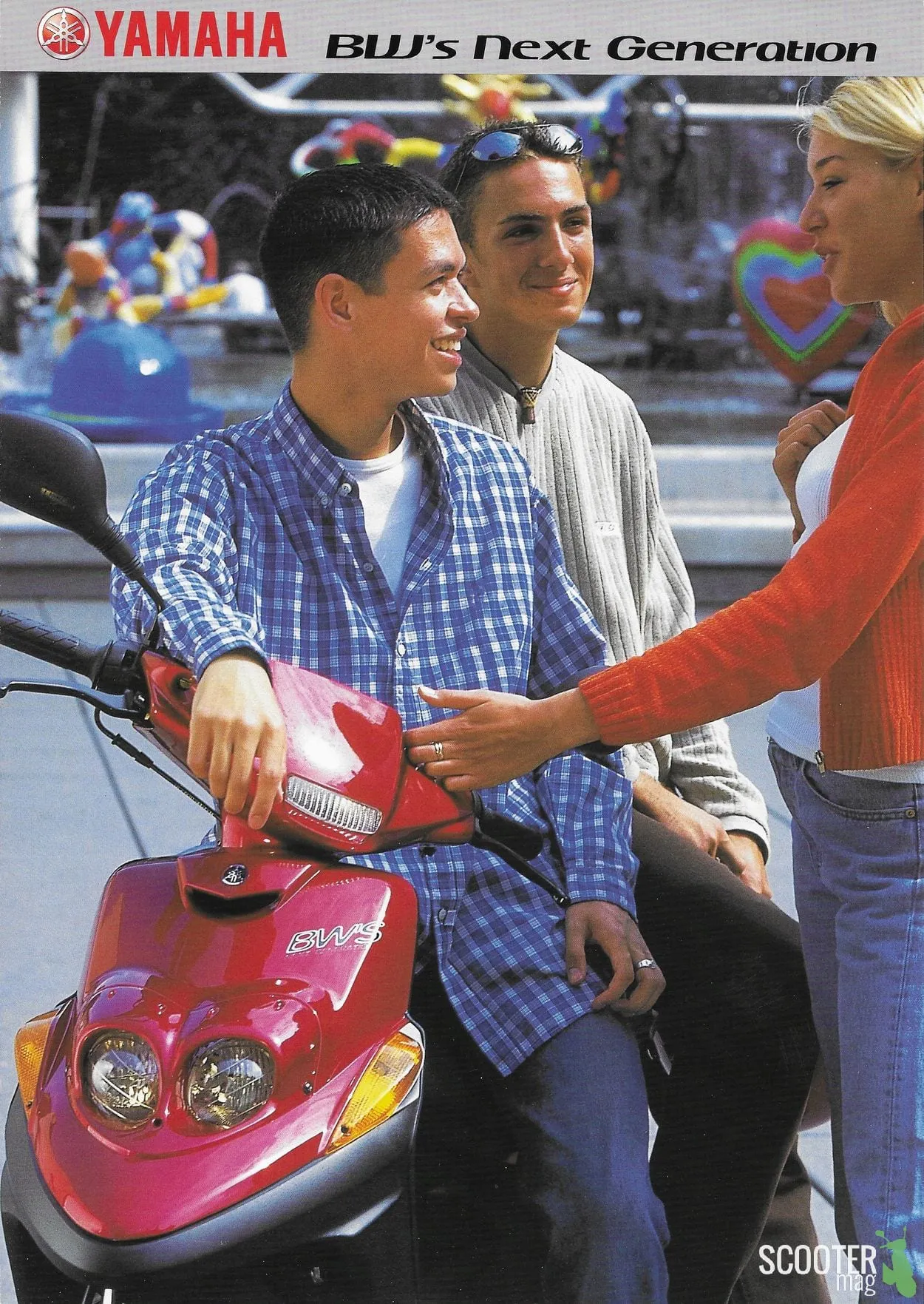 Yamaha BW’S Next Generation de 2000 – Brochure