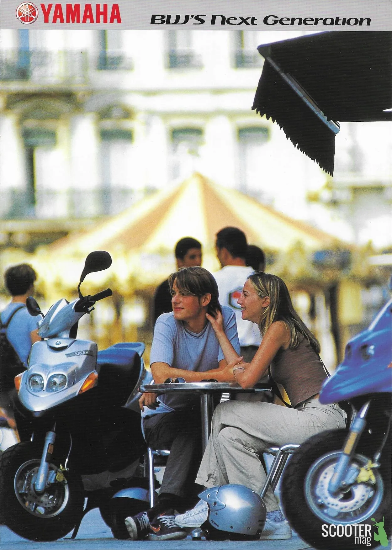 Yamaha BW’S Next Generation de 2001 – Brochure