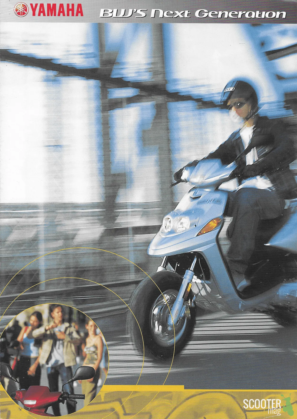 Yamaha BW’S Next Generation de 2002 – Brochure