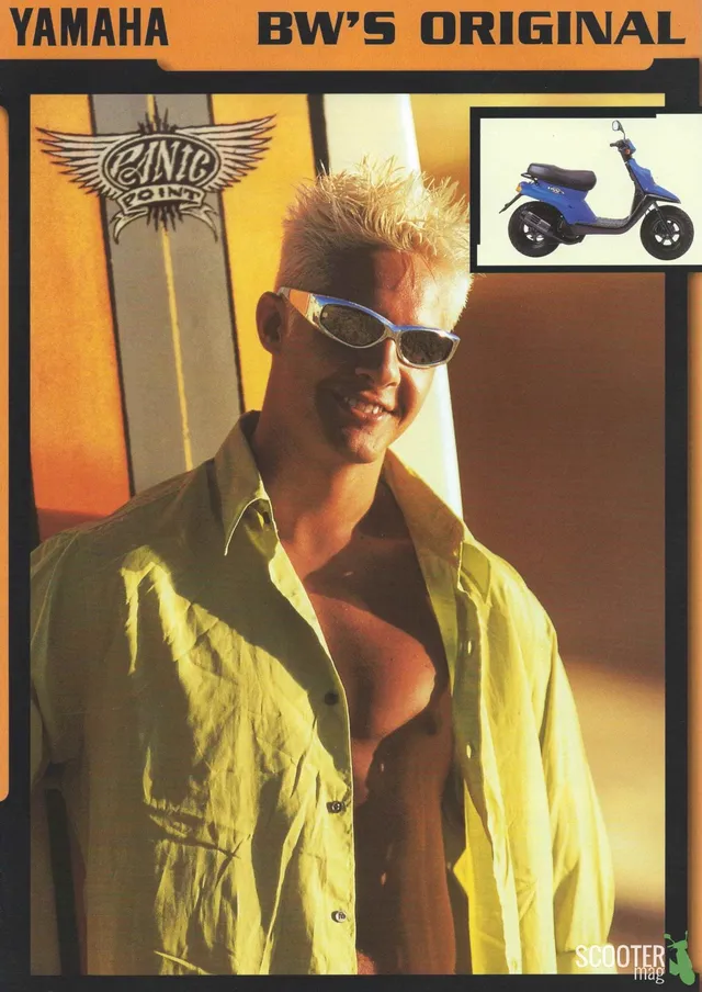 Yamaha BW’S Original de 1998 – Brochure