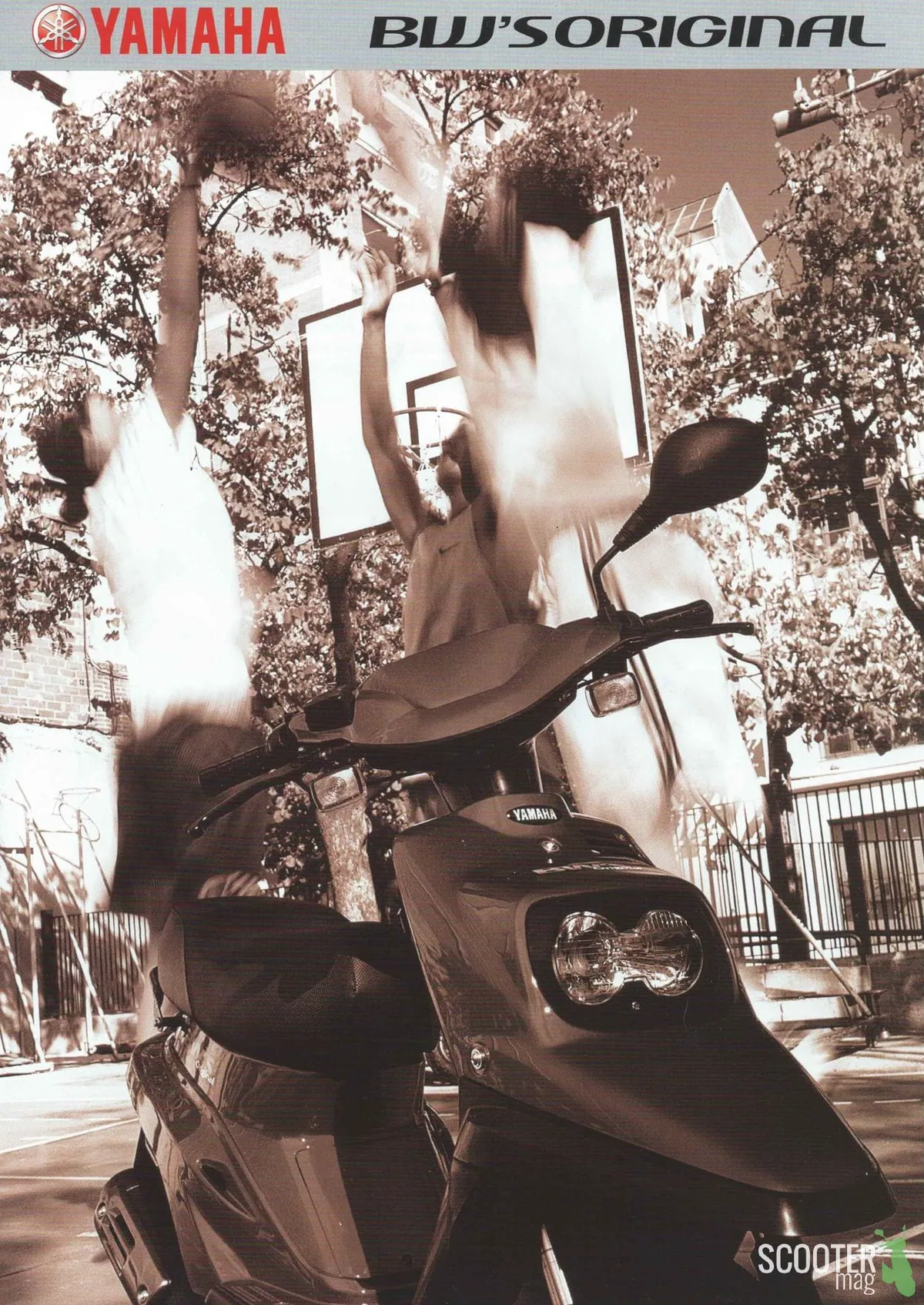 Yamaha BW’S Original de 1999 – Brochure