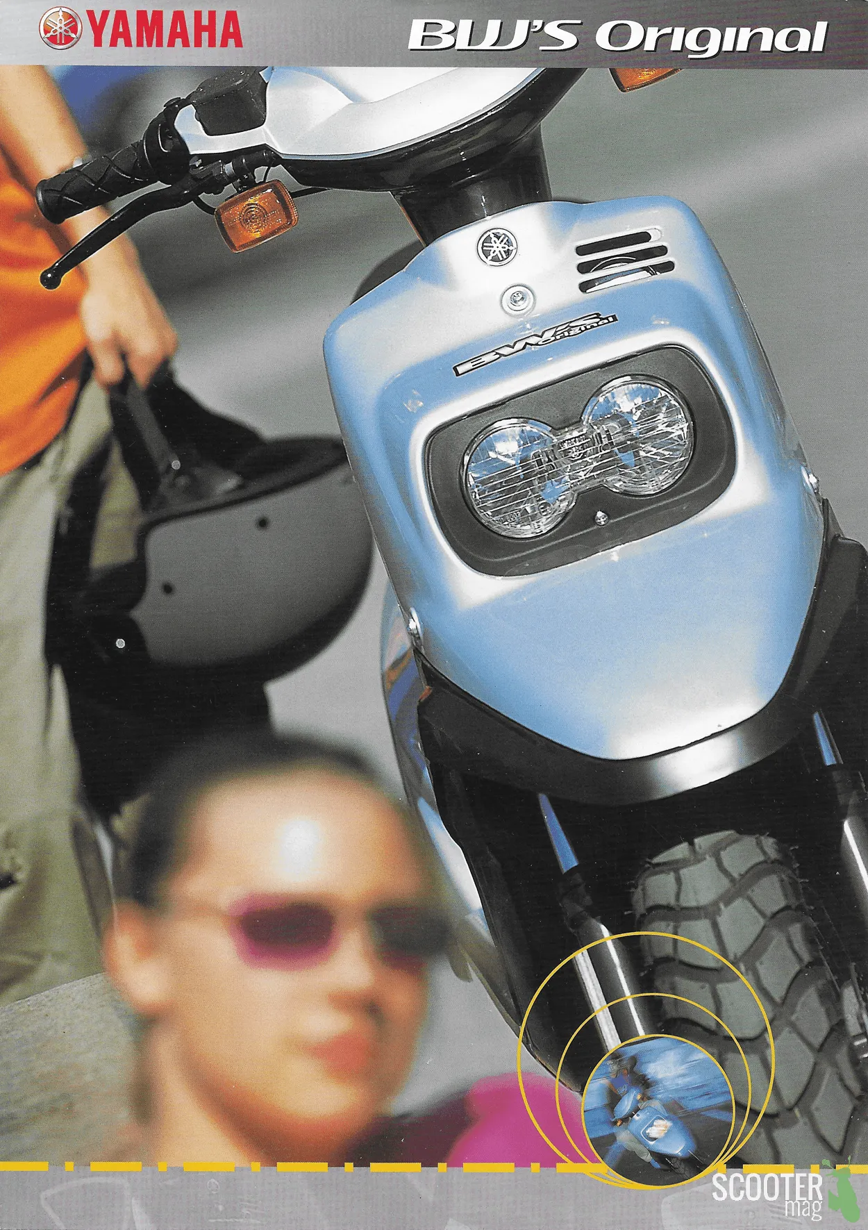 Yamaha BW’S Original de 2002 – Brochure