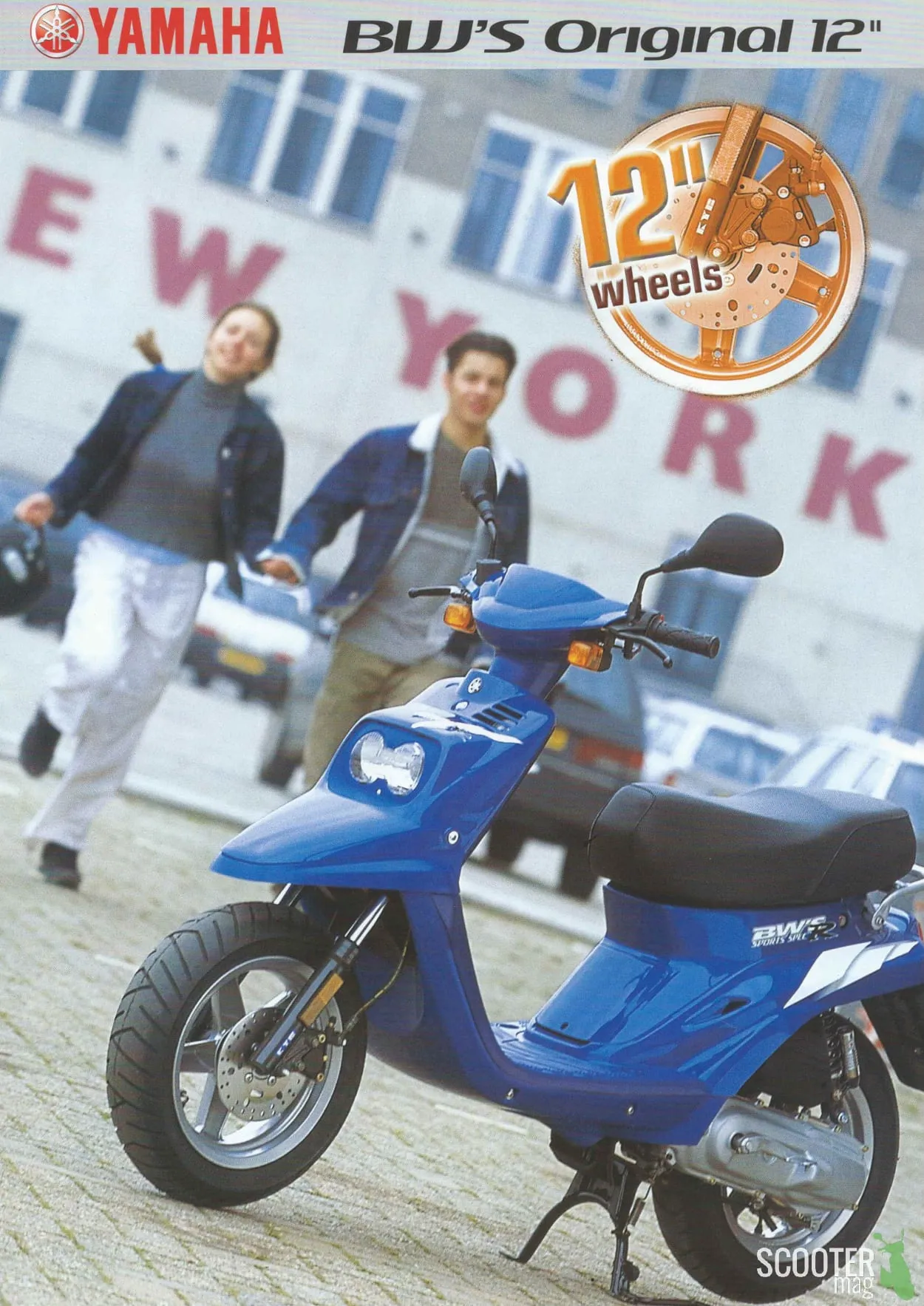 Yamaha BW’S Original 12 de 2001 – Brochure