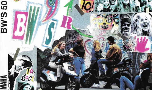 Yamaha BW’S R de 1994 – Brochure