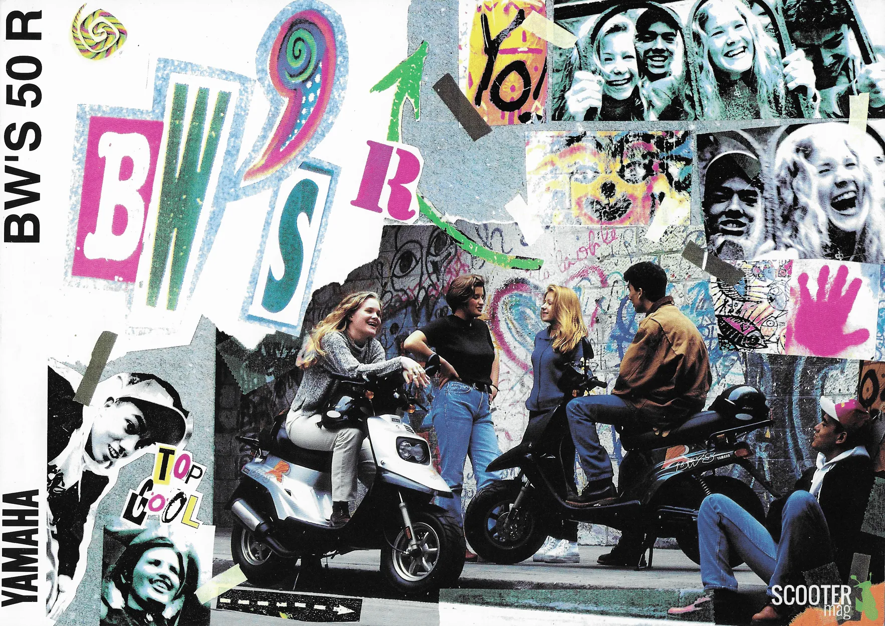 Yamaha BW’S R de 1994 – Brochure