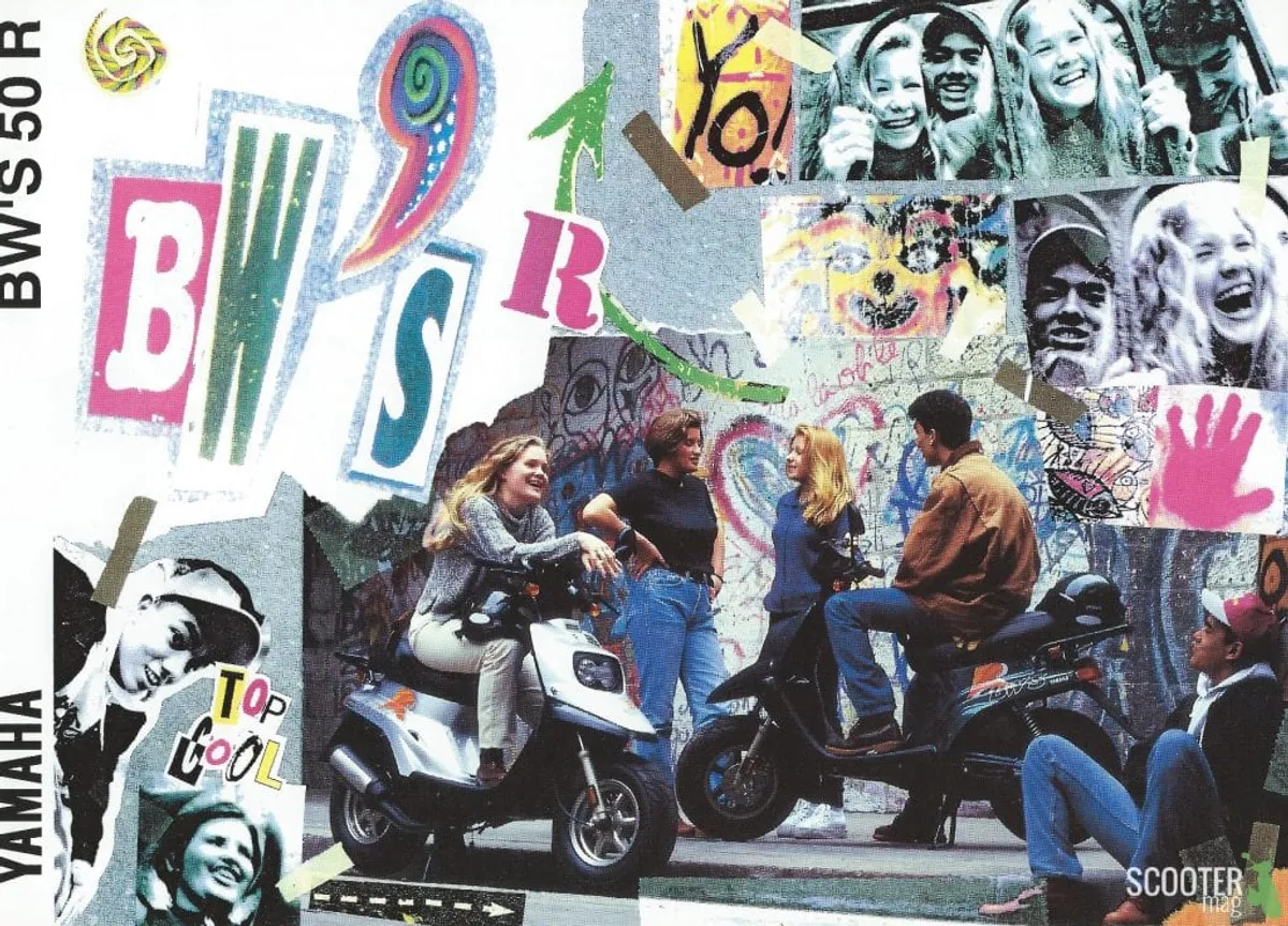 Yamaha BW’S R de 1995 – Brochure