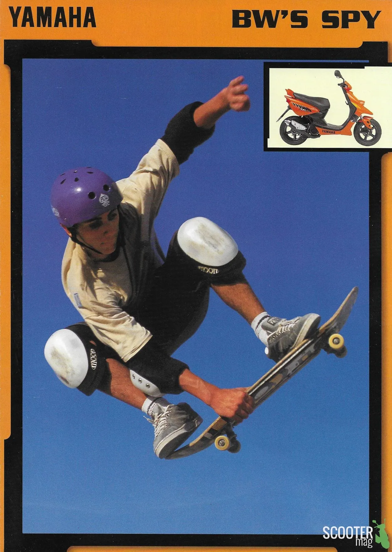 Yamaha BW’S Spy de 1998 – Brochure