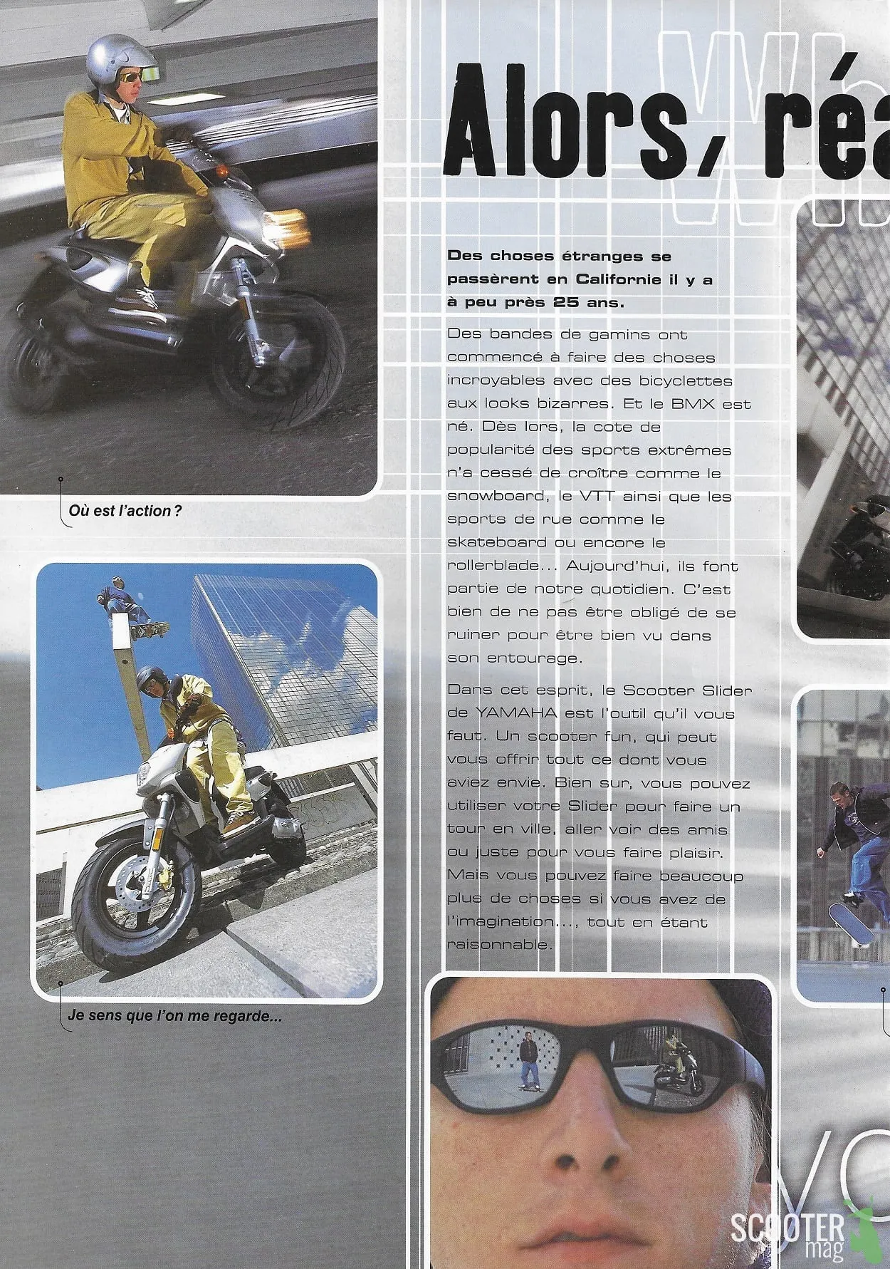 Yamaha Slider de 2000 – Brochure