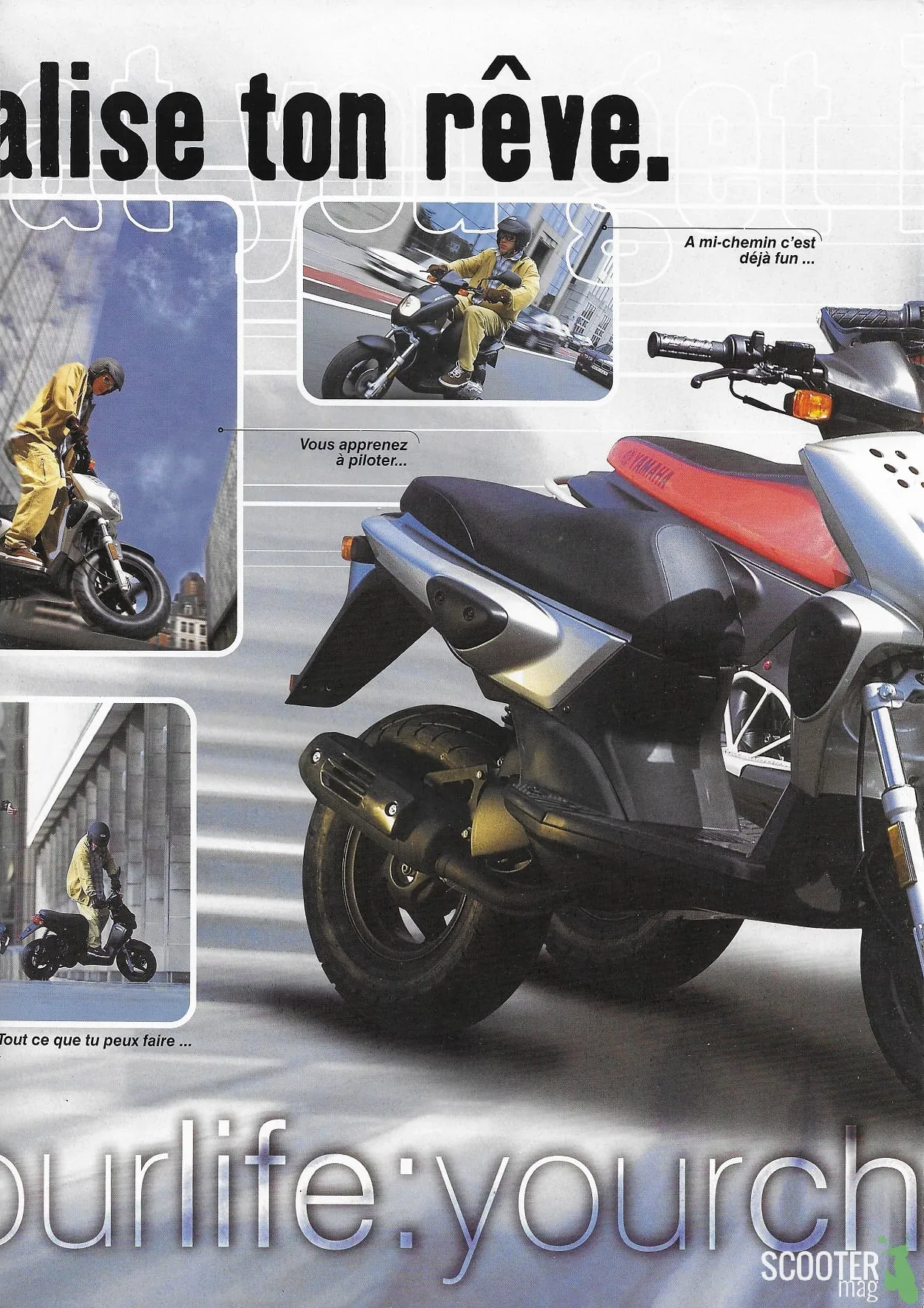 Yamaha Slider de 2000 – Brochure
