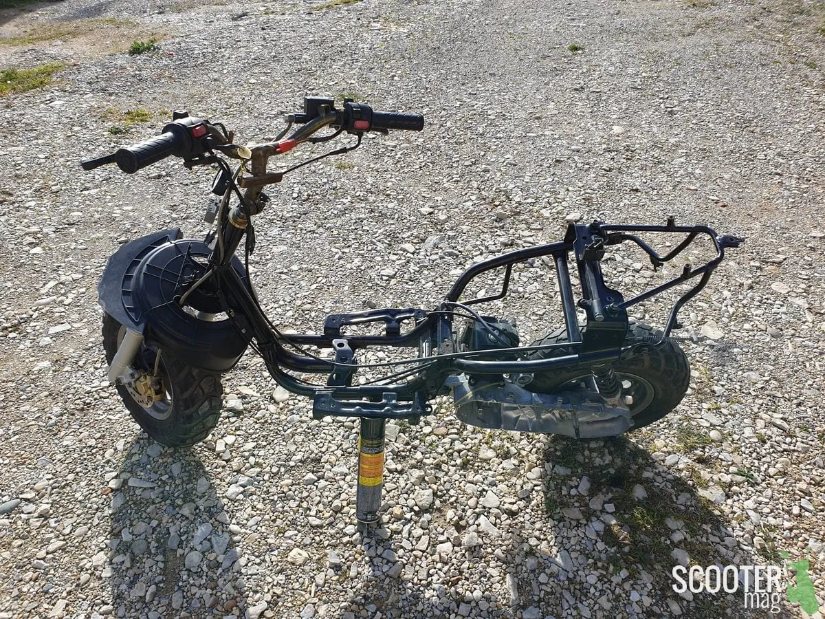 Yamaha BW’s Next Génération – Nettoyage