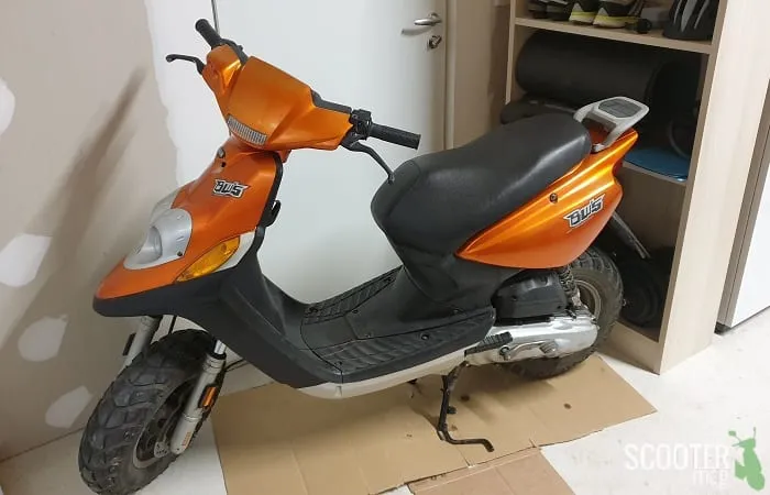 Yamaha BW’s Next Génération – Démontage