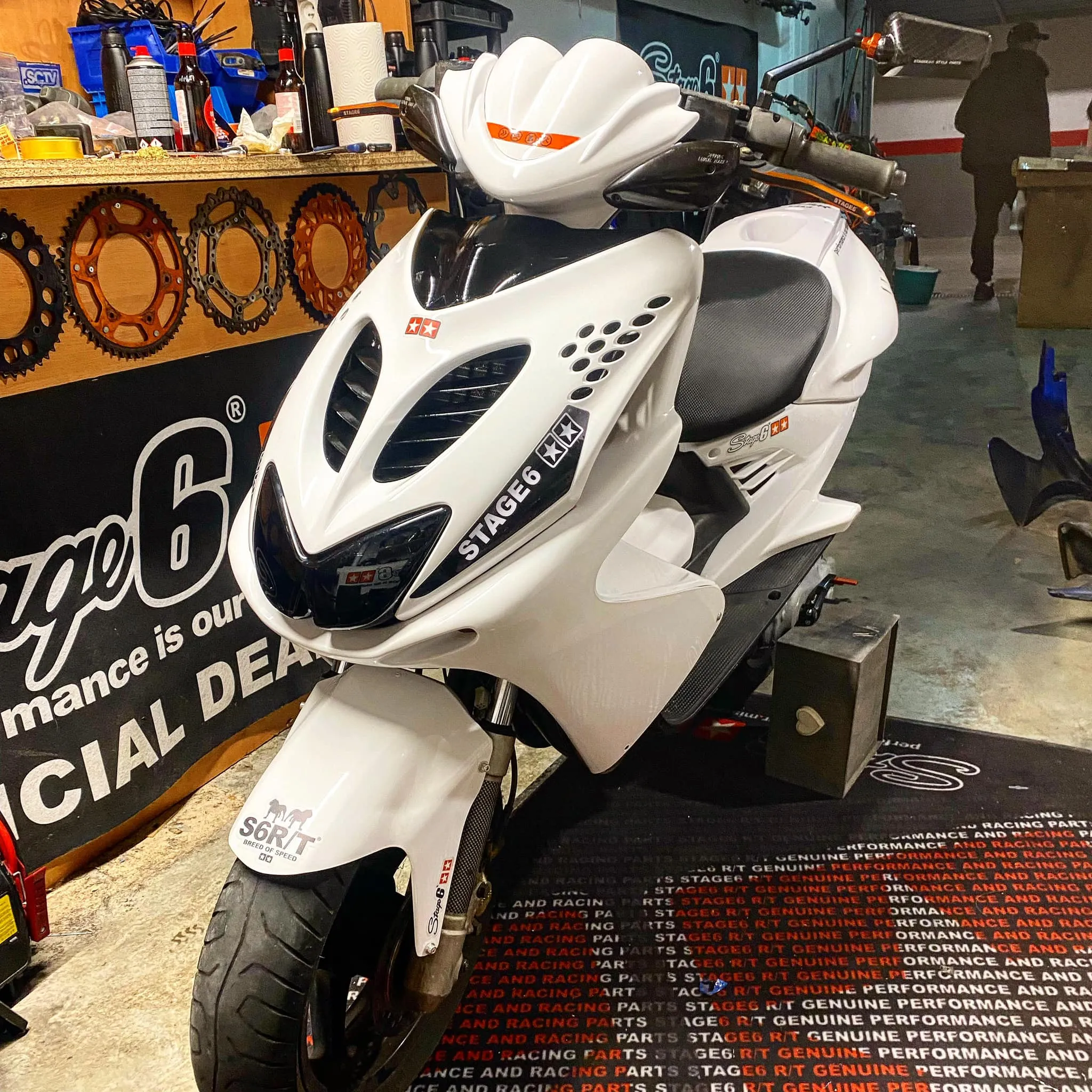 Un Aerox équipé en Stage6 à gagner !