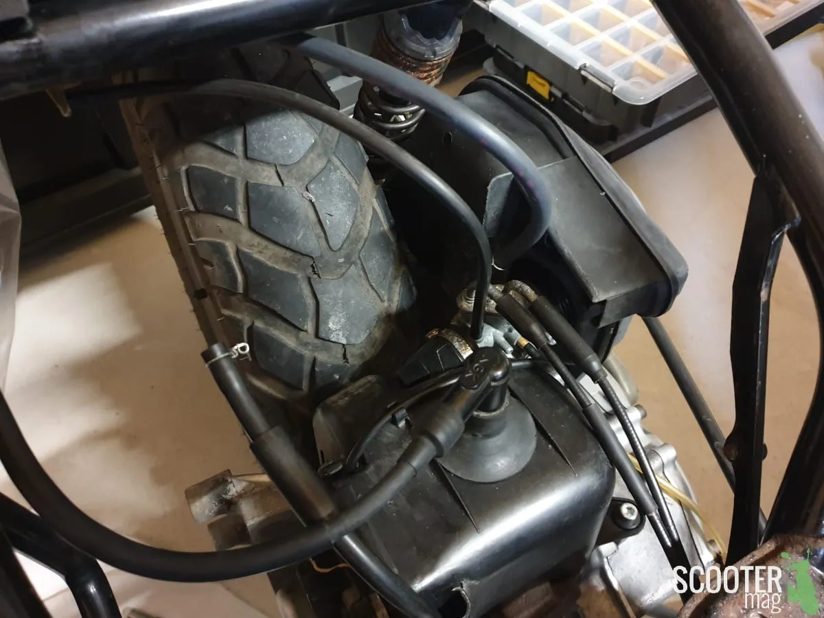 Yamaha BW’s Next Génération – Remontage