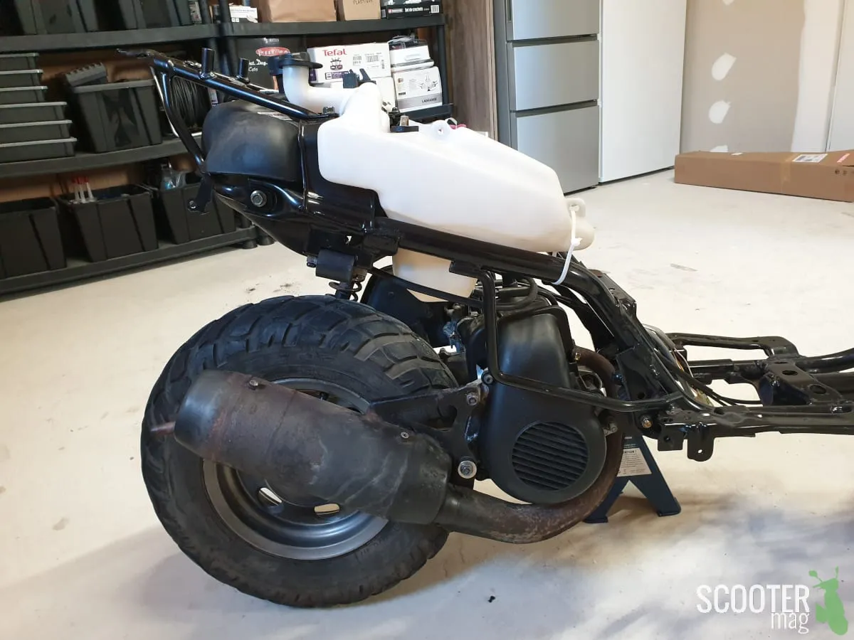 Yamaha BW’s Next Génération – Remontage