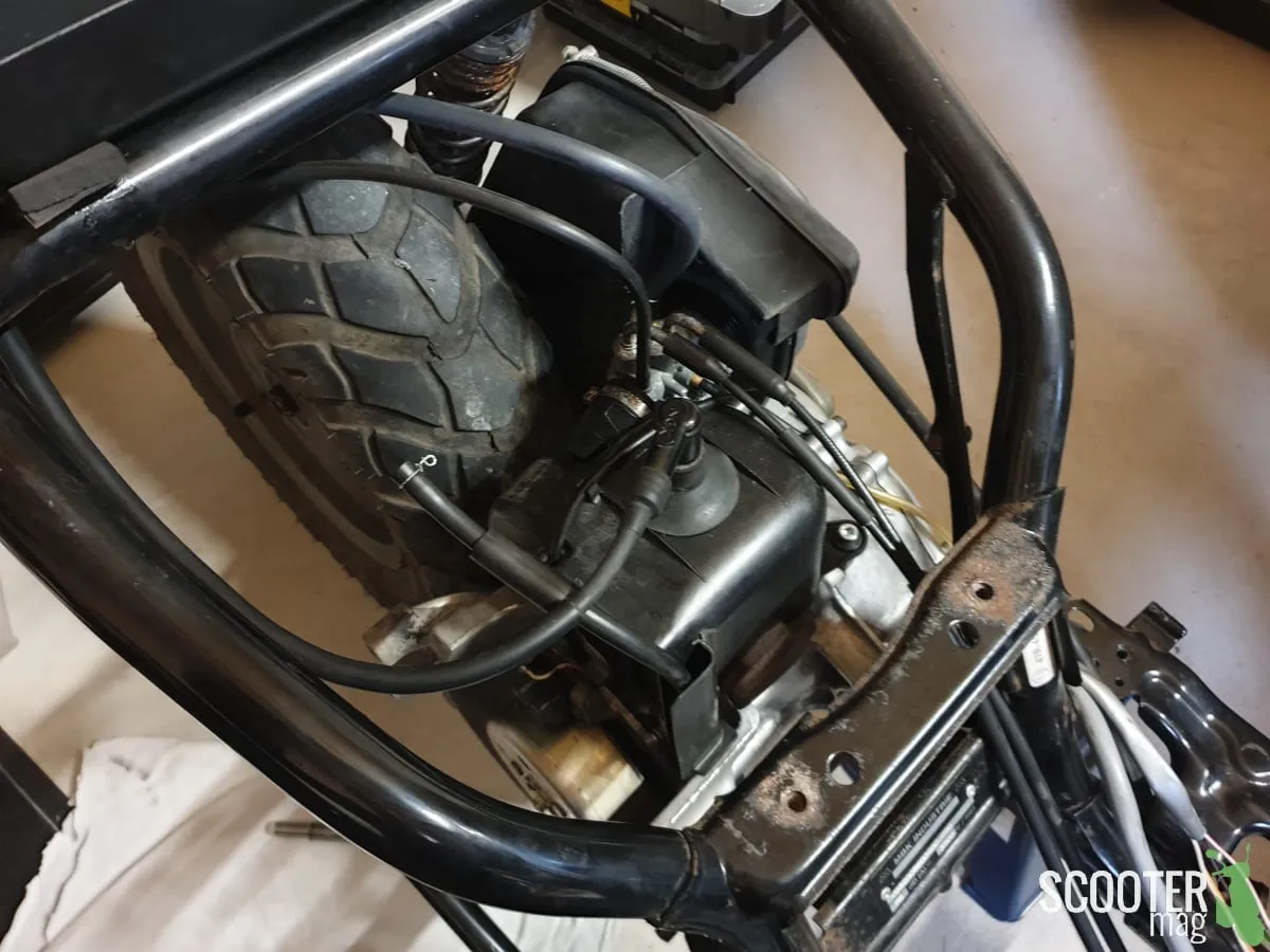 Yamaha BW’s Next Génération – Remontage