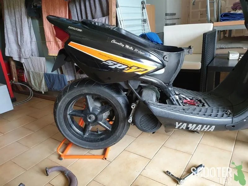 Yamaha BW’s Spy Black 2 – Début de la rénovation