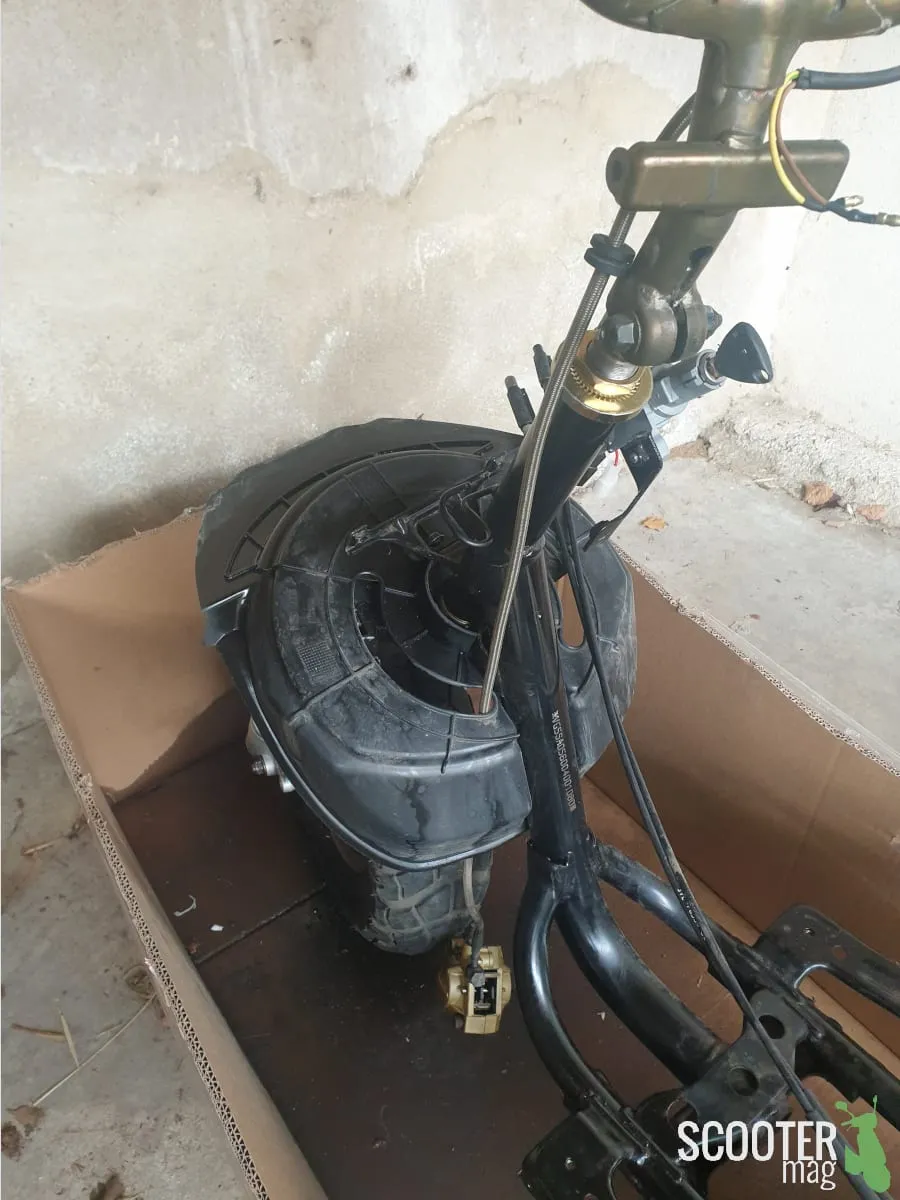 Yamaha BW’s Next Génération – Décrassage