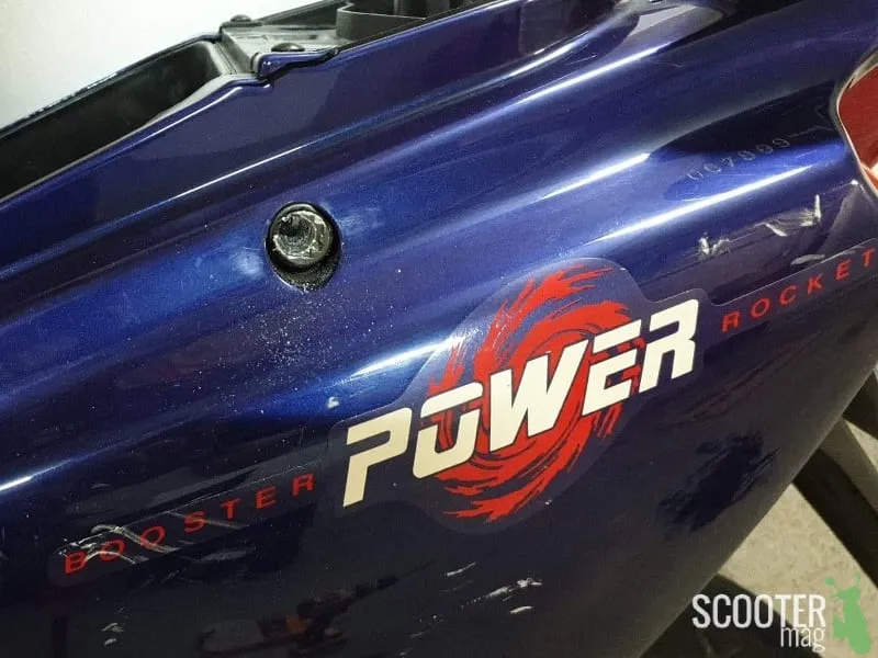 MBK Booster Power Rocket – Début de la rénovation
