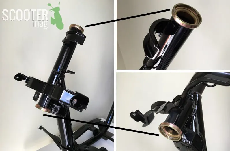 Entretien de la fourche scooter : changer ses roulements