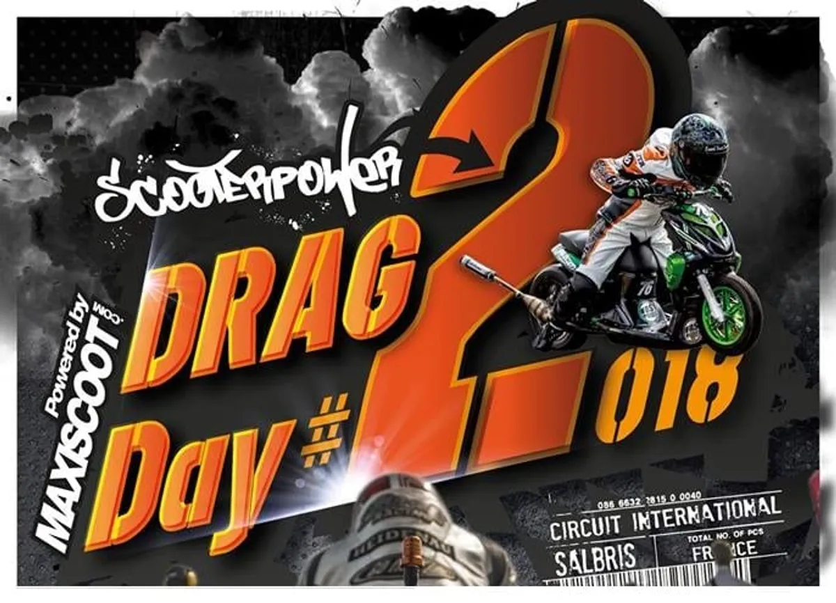 ScooterPower Drag Day #2 : RDV à Salbris les 20 & 21 octobre !