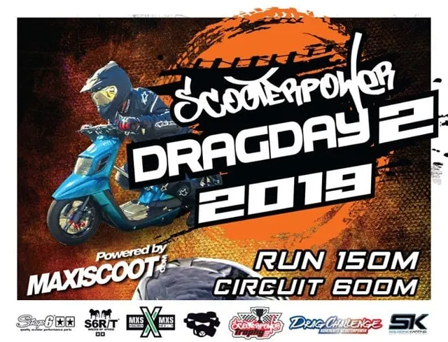 ScooterPower Drag Day #2 2019 : RDV les 19 & 20 octobre !
