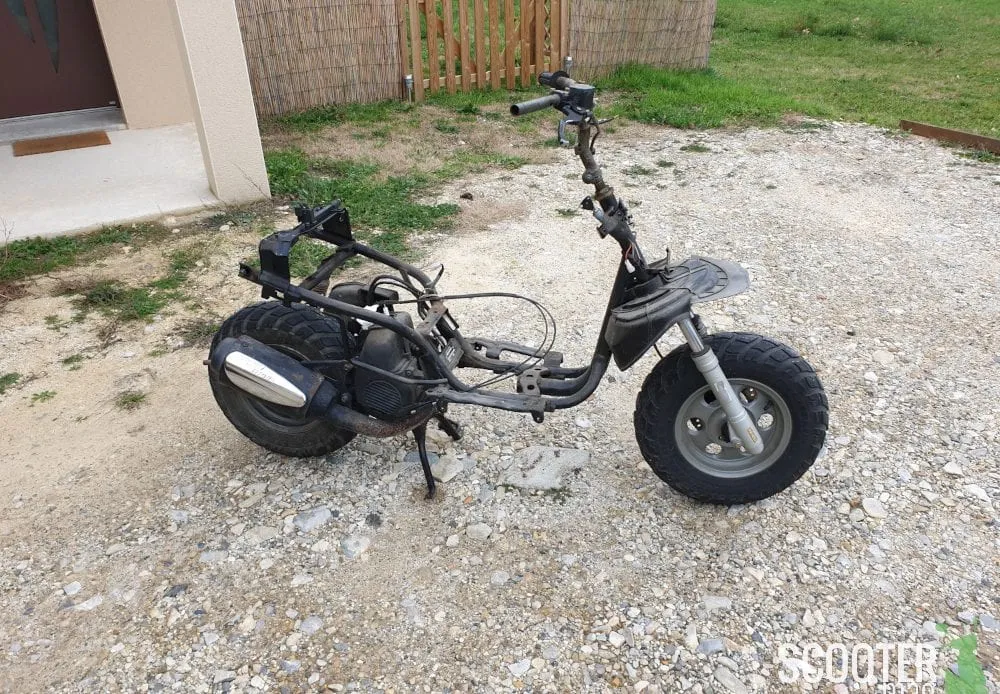 Yamaha BW’s Next Génération – Démontage