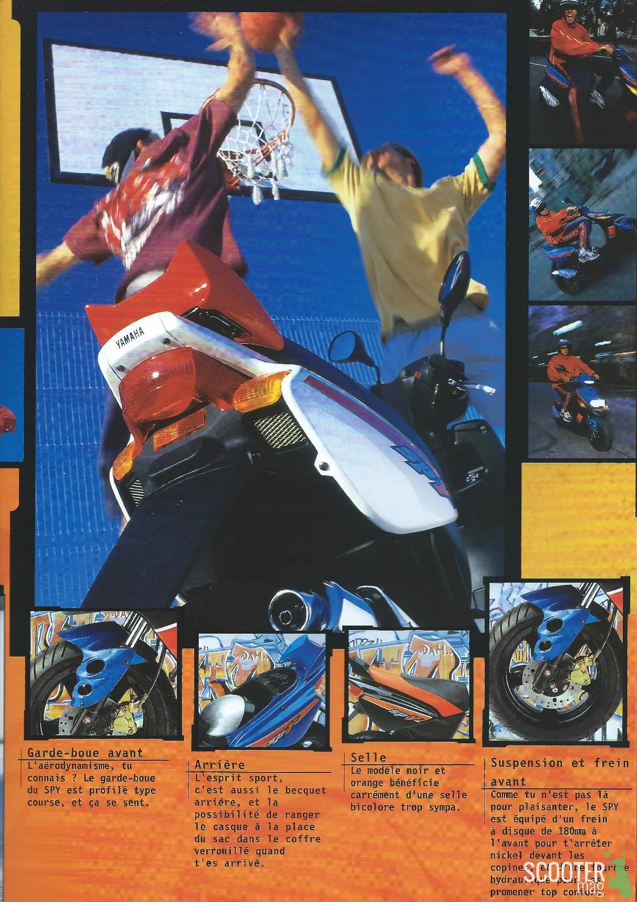 Yamaha BW’S Spy de 1997 – Brochure